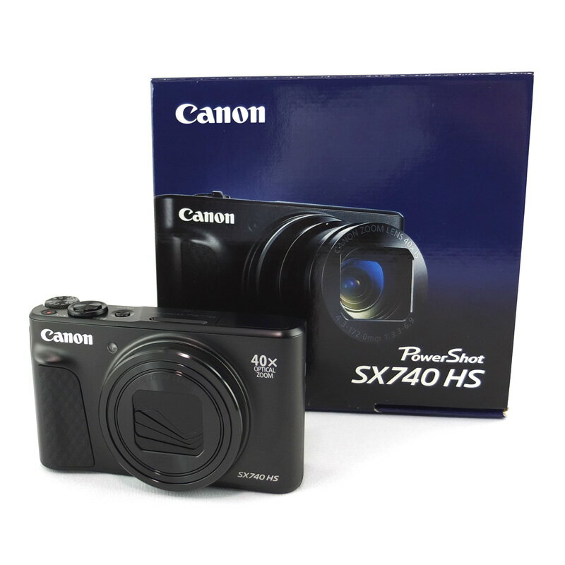 楽天市場】キヤノン powershot sx740hs ブラックの通販