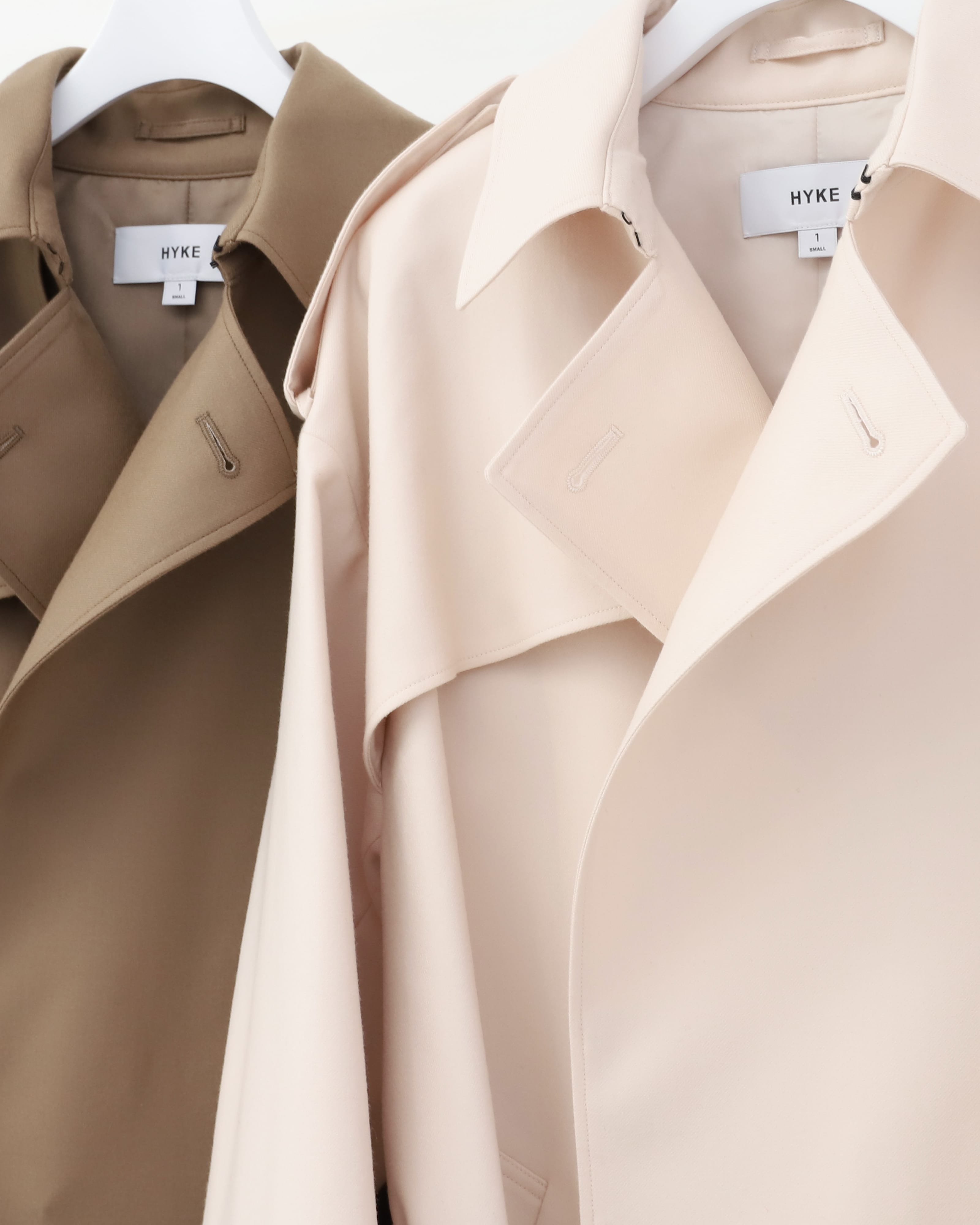 FLANNEL SHORT TRENCH COAT 17456 – TIME AFTER TIME