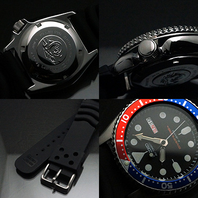 セイコー 200mダイバー 赤青ベゼル Cal.7S26 アンティークウオッチ