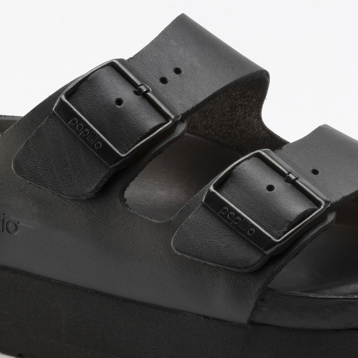 Birkenstock Women's Arizona Exquisite Platform Black - Tip Top