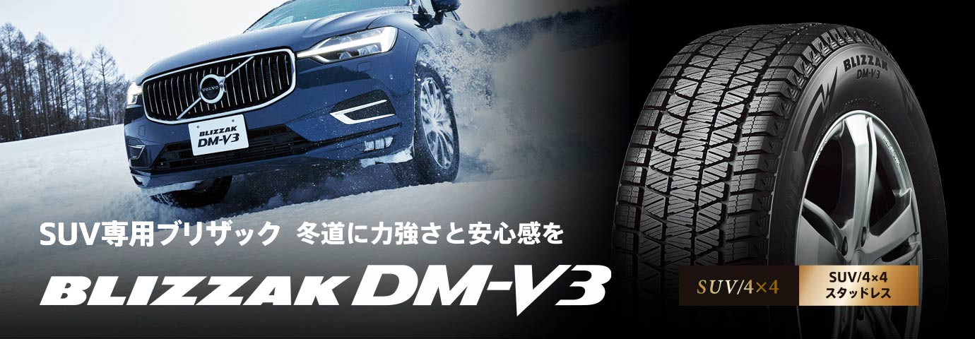 BLIZZAK DM-V3 235/60R18 107Q XL｜ブリヂストン タイヤオンラインストア