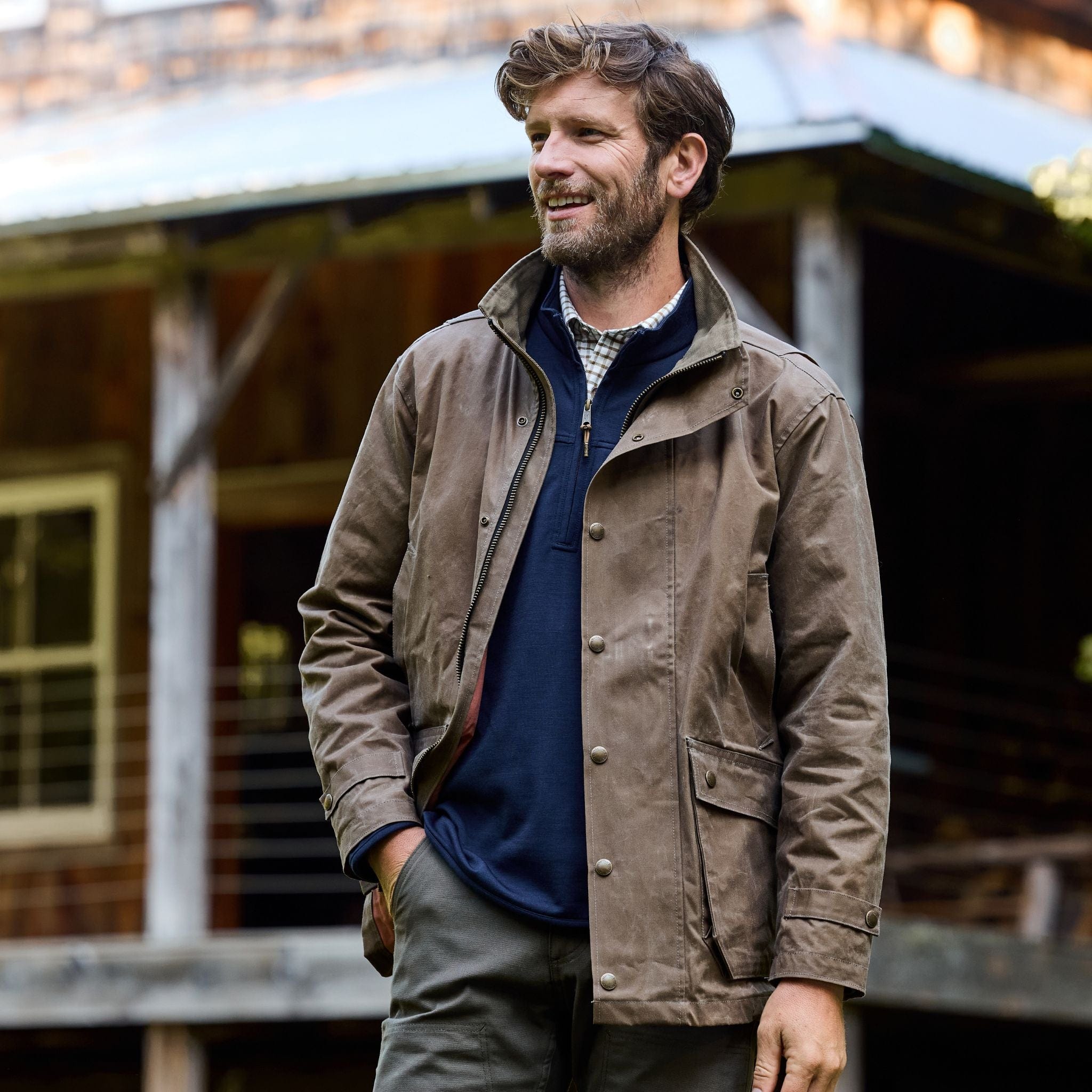 Waxed Canvas Jacket – Tensaw Jacket (8oz) – Tom Beckbe