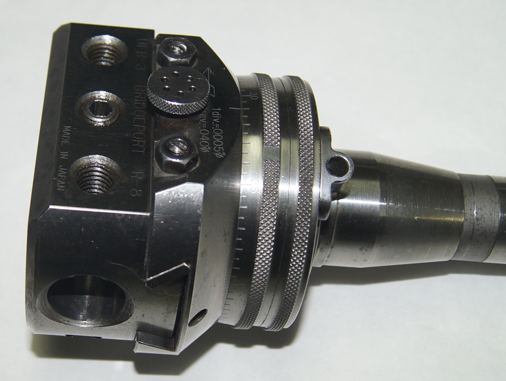 Kuroda UFB-3 Boring Facing Head w Bridgeport R8 » ToolingCrib.com