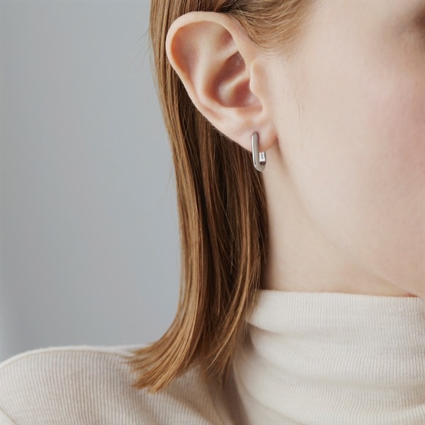 シルバー ピアス/片耳用 | 112334350901 | 【公式】4℃ HOMME+