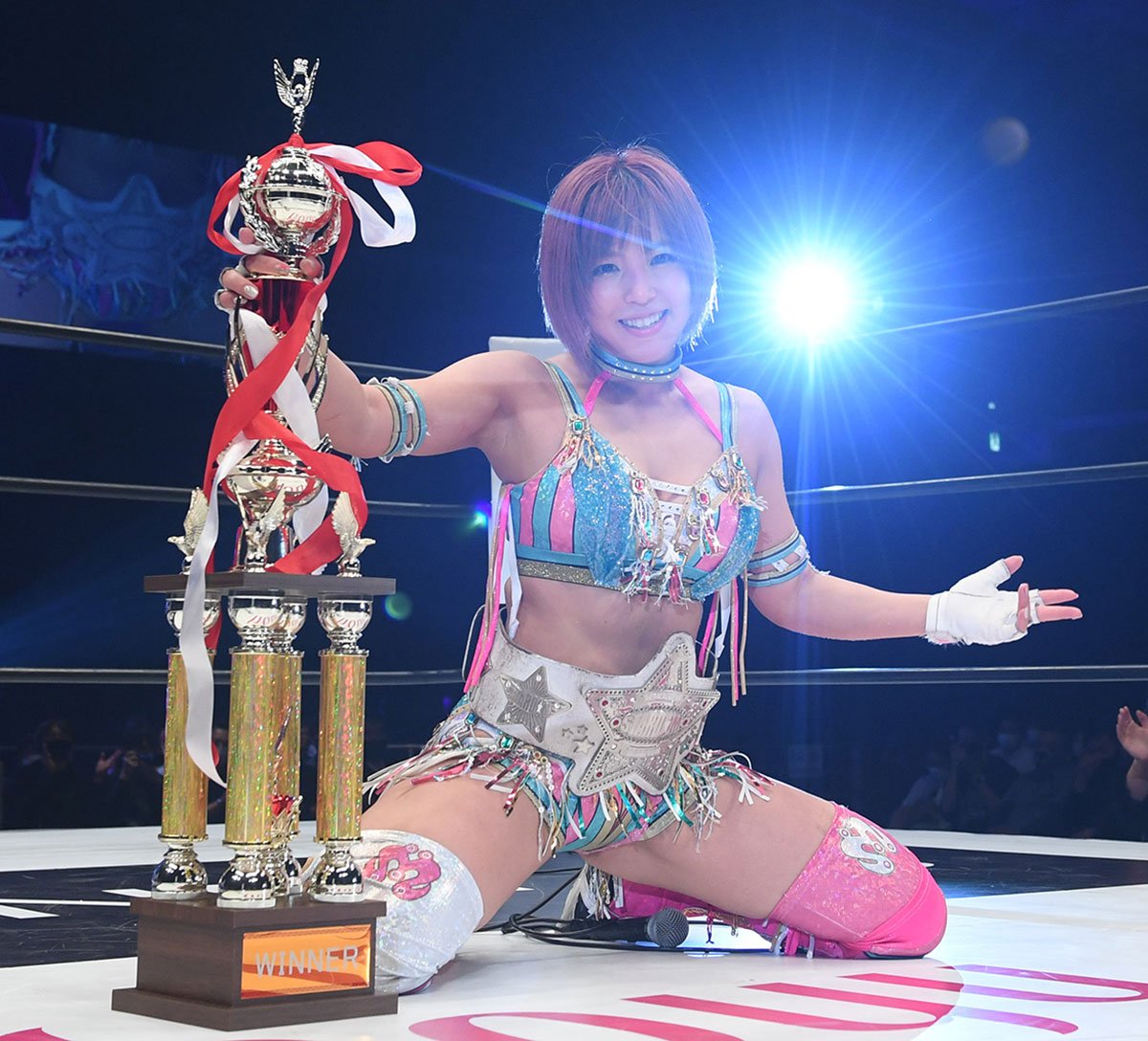 1ページ目】【スターダム】ワンダー王座初防衛の白川未奈が3冠宣言