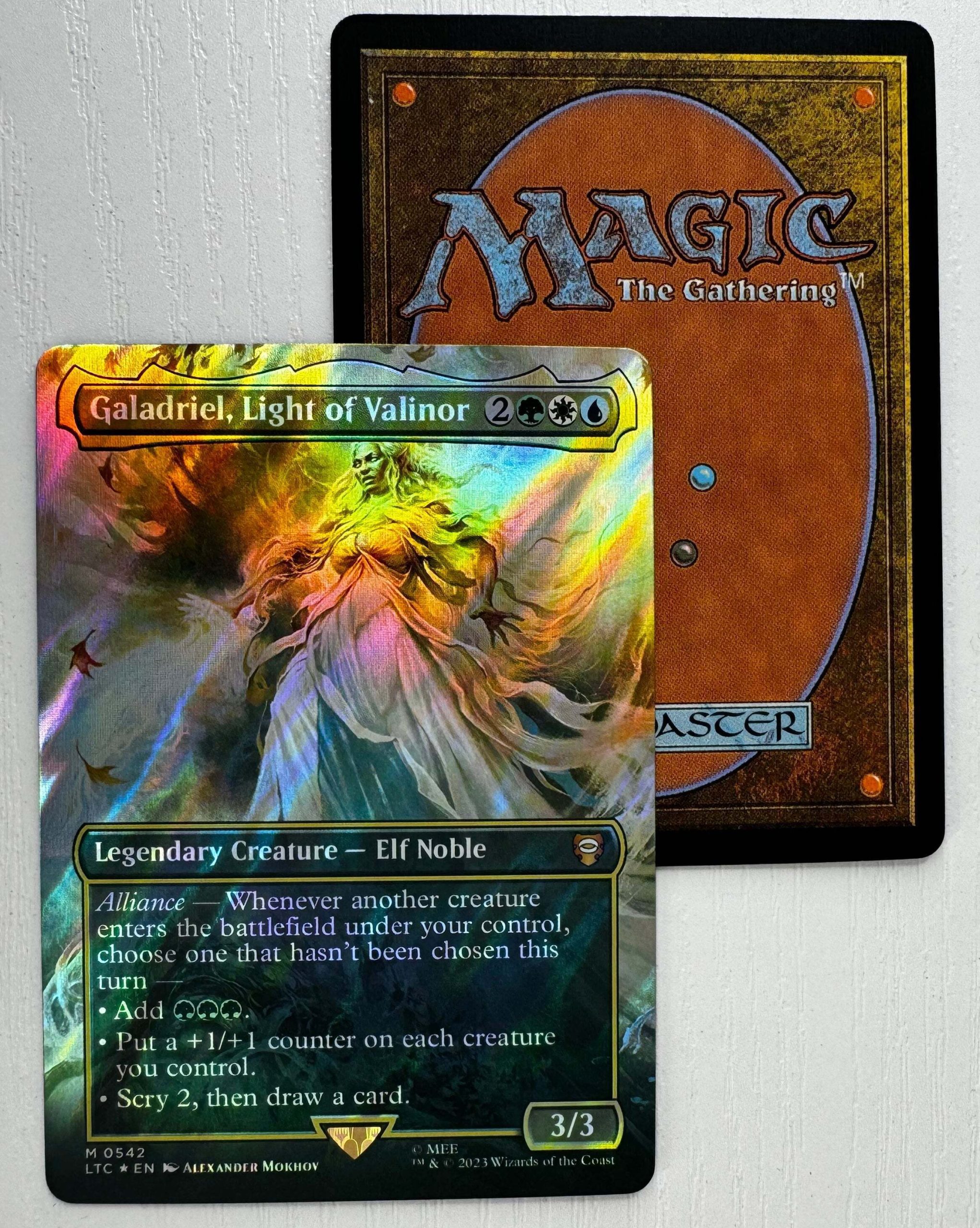 Galadriel, Light of Valor Surge Foil TL21 – Tolarian Library