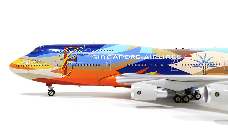 JFox Models 747-400 シンガポール航空 特別塗装 「トロピカルメガ