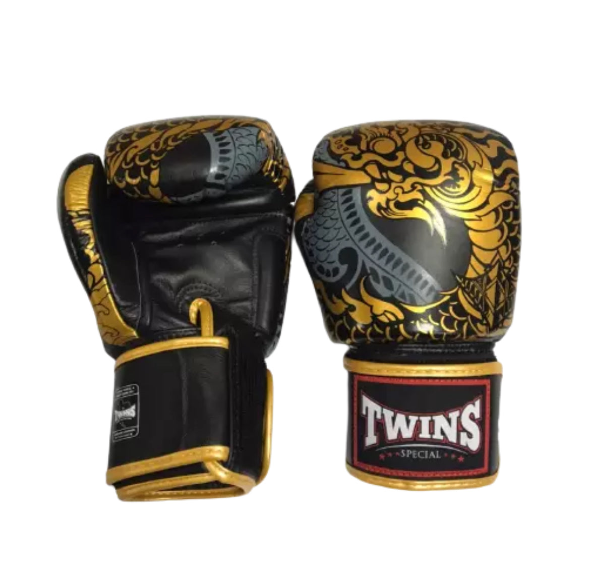 Twins Special 'Dragon' RED/BLUE/WHITE/GREY/GOLD Muay Thai Boxing