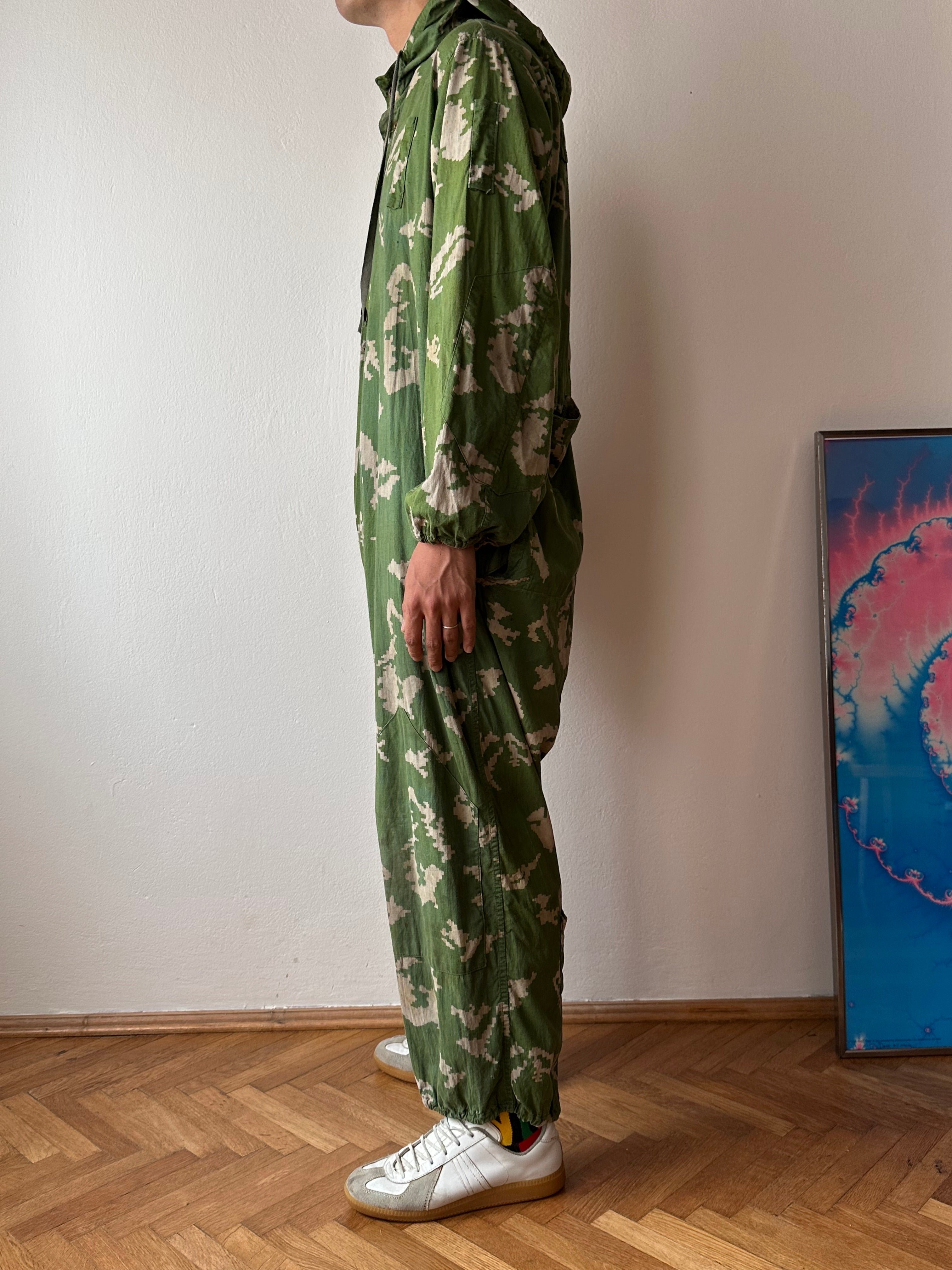 70s Soviet army KLMK digital camouflage suit – TOTO