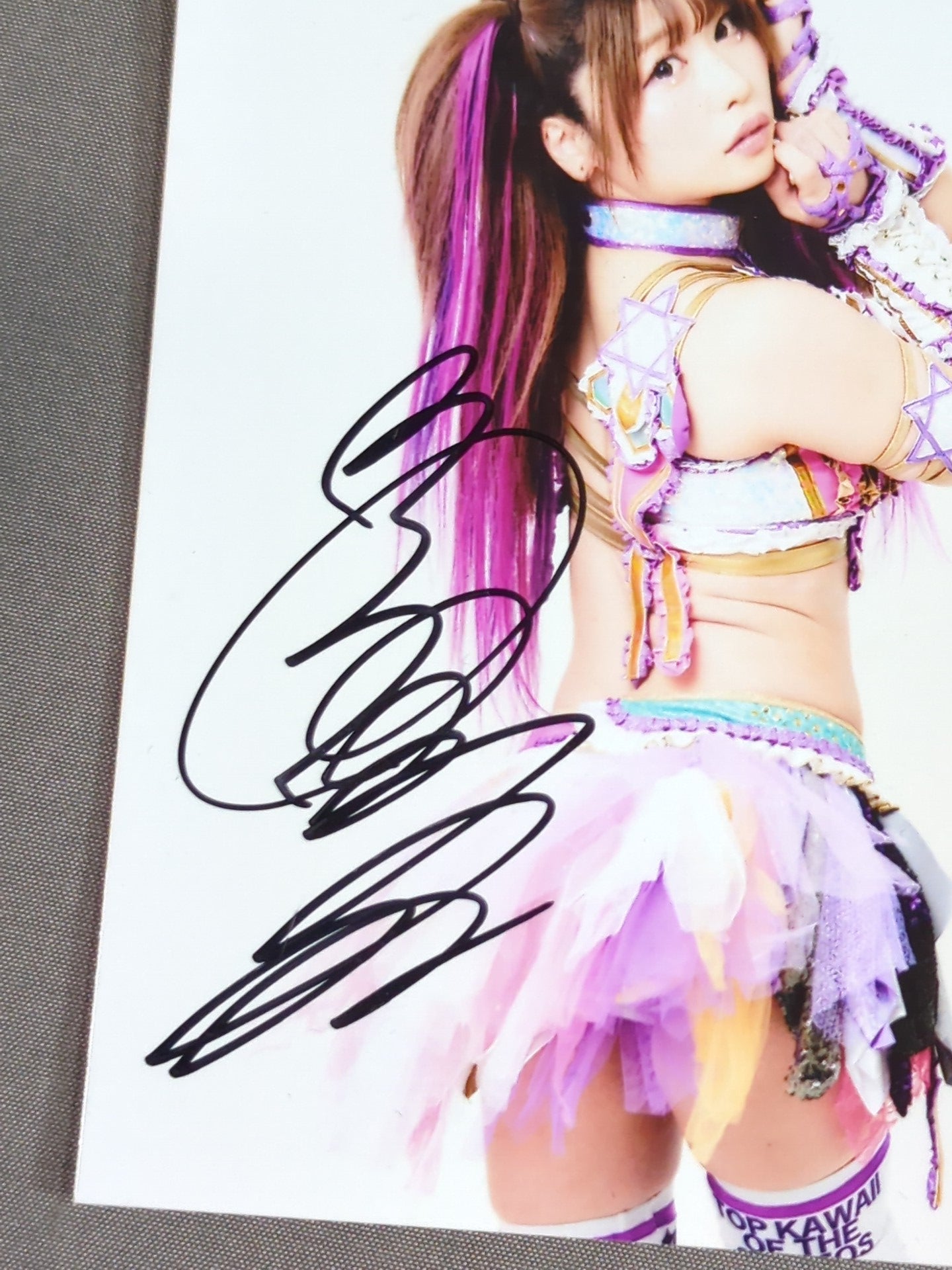 中野たむ 直筆サイン入り ブロマイド⑦ – 闘道館