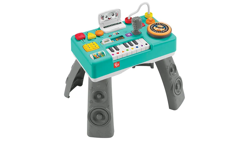 FISHER-PRICE LAUGH & LEARN MIX & LEARN DJ TABLE - The Toy Book