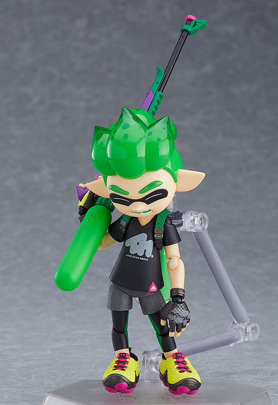 スプラトゥーン】figma『Splatoon ボーイ DXエディション』可動