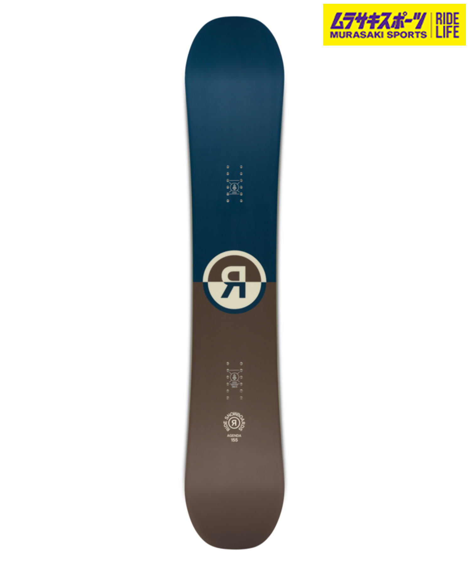 楽天市場】RIDE ライド スノーボード 板 メンズ AGENDA ムラサキ