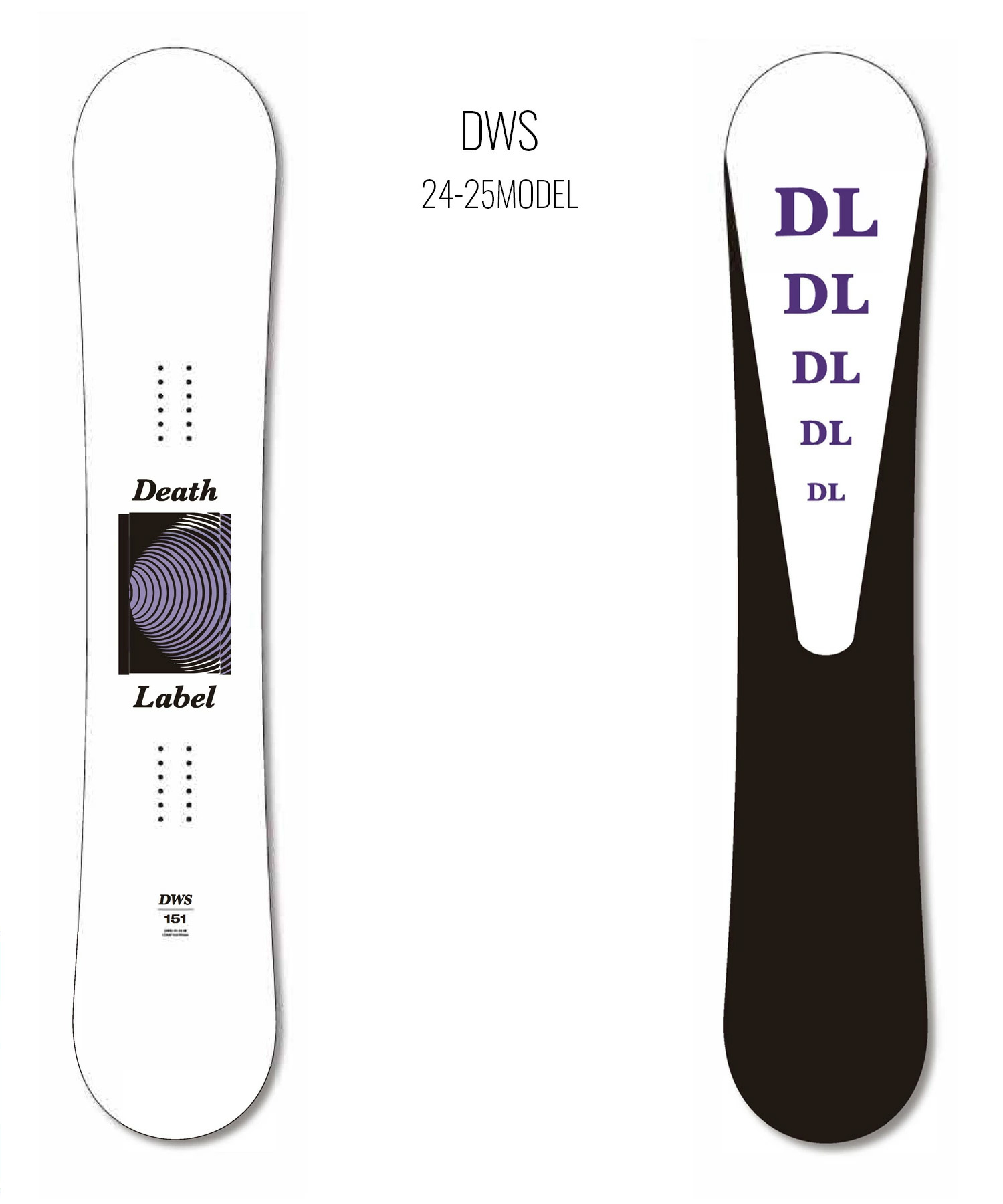 楽天市場】スノボセット DEATHLABEL デスレーベル DWS RIDE CL-2 24-25