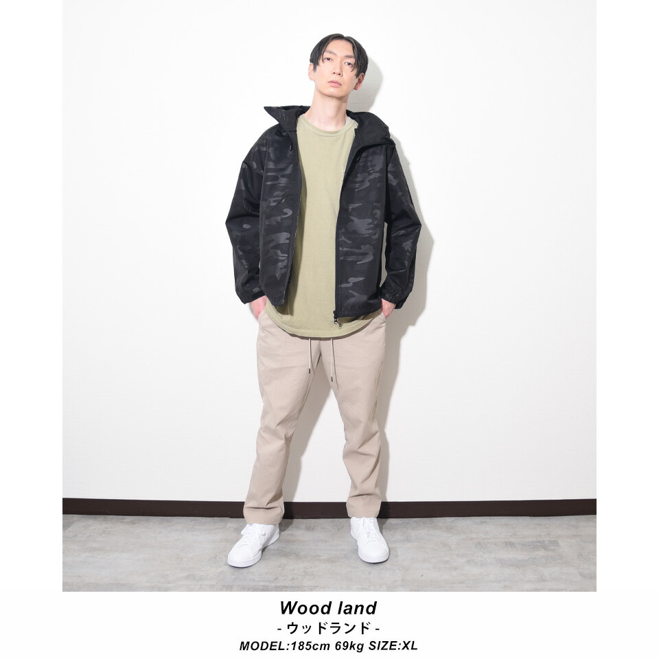 楽天市場】シェルパーカー マウンテンパーカー メンズ 迷彩 カモフラ