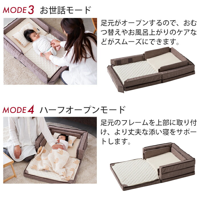 楽天市場】farska コンパクトベッド Free | ファルスカ ベビーベッド