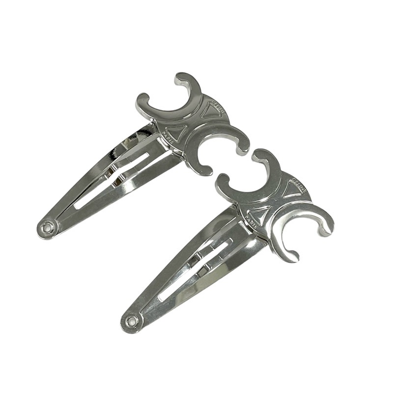 楽天市場】セリーヌ CELINE ヘアアクセサリー シルバー トリオンフ