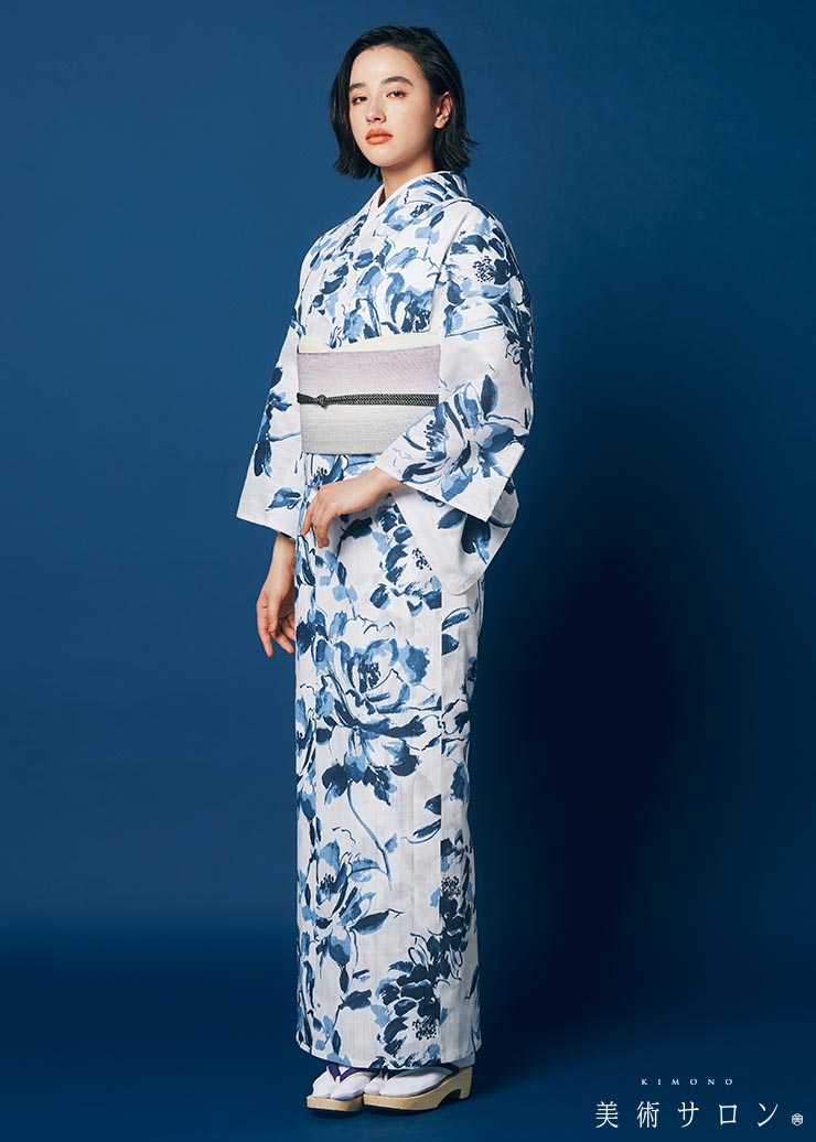 楽天市場】＼スーパーSALE開催中!／[ 美術サロン ] 浴衣 ゆかた 綿 麻