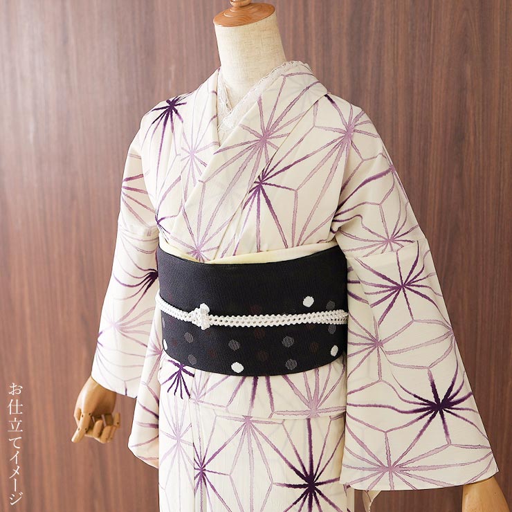 楽天市場】＼WeekendSale開催中!／[セオα] 浴衣 反物 にじみ麻の葉