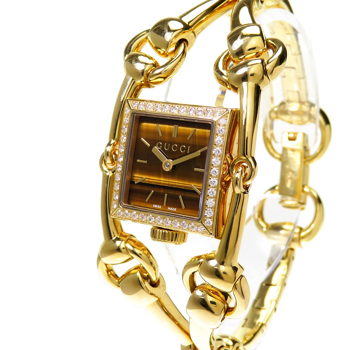 楽天市場】【GUCCI/グッチ】 シニョーリア 116.5 K18/金ムク 腕時計