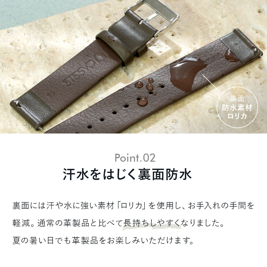 楽天市場】腕時計ベルト 20mm 時計 ベルト 19mm レザー 牛革 カーフ