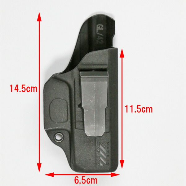 楽天市場】ブレードテック IWB クリプトホルスター GLOCK42用 右利き