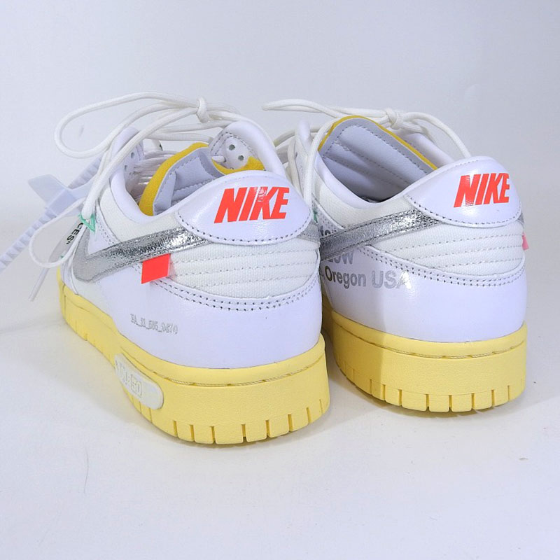 楽天市場】美品 Nike ナイキ Off-White オフホワイト DUNK LOW 1 OF 50