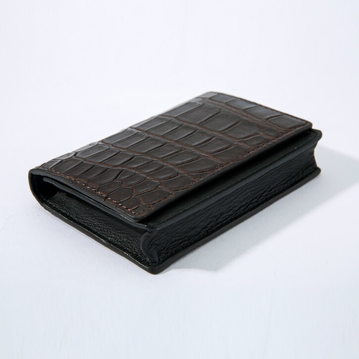 楽天市場】【50%OFF ￥13,475引き】クロコダイル 名刺入れ 日本製 大