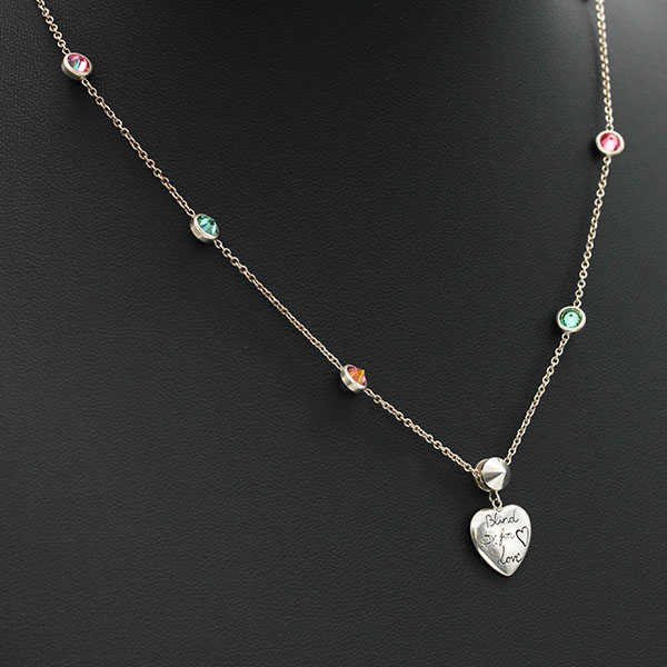 楽天市場】グッチ GUCCI ブラインドフォーラブ シルバー ネックレス