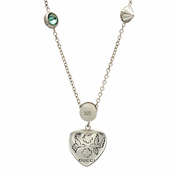 楽天市場】グッチ GUCCI ブラインドフォーラブ シルバー ネックレス
