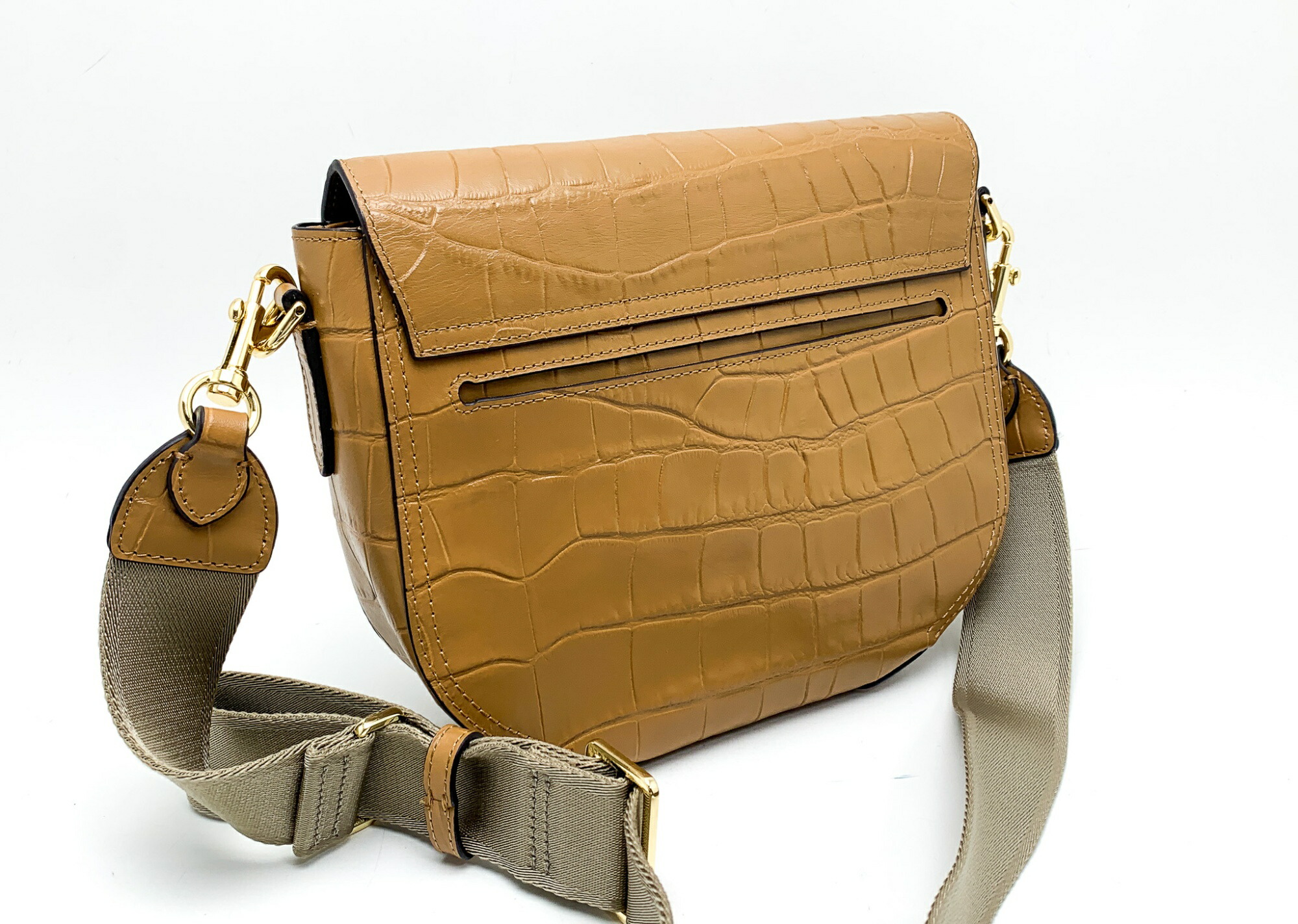 楽天市場】FURLA フルラ 茶系 ブラウン キャメル クロコ調 ショルダー