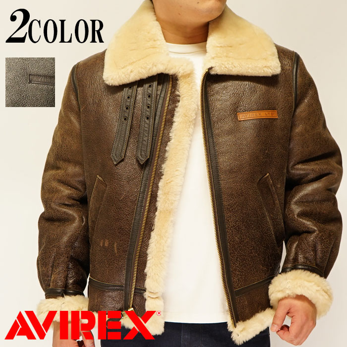 楽天市場】AVIREX アヴィレックス B-3 フライト ジャケット リアル