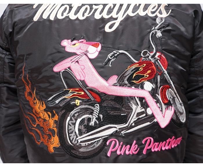 楽天市場】フラッグスタッフ FLAGSTAFF ピンクパンサー コラボ MA-1