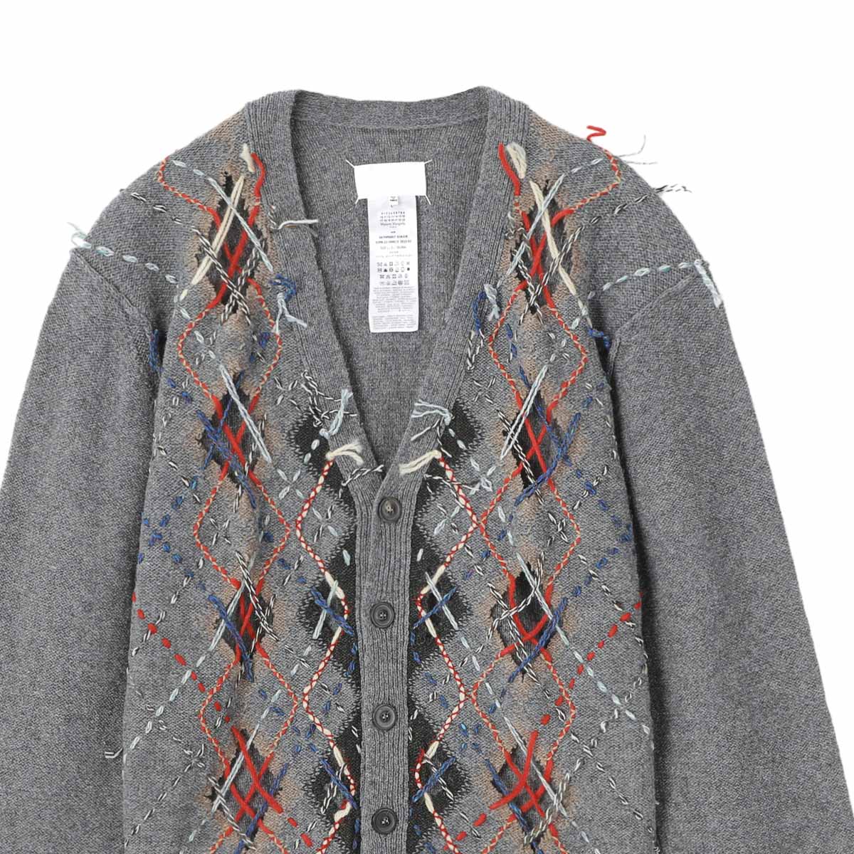 楽天市場】メゾンマルジェラ Maison Margiela Vネック カーディガン