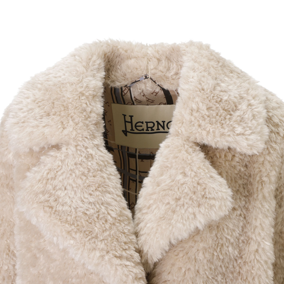 楽天市場】ヘルノ HERNO シングルコート ボアコート レディース 大きい