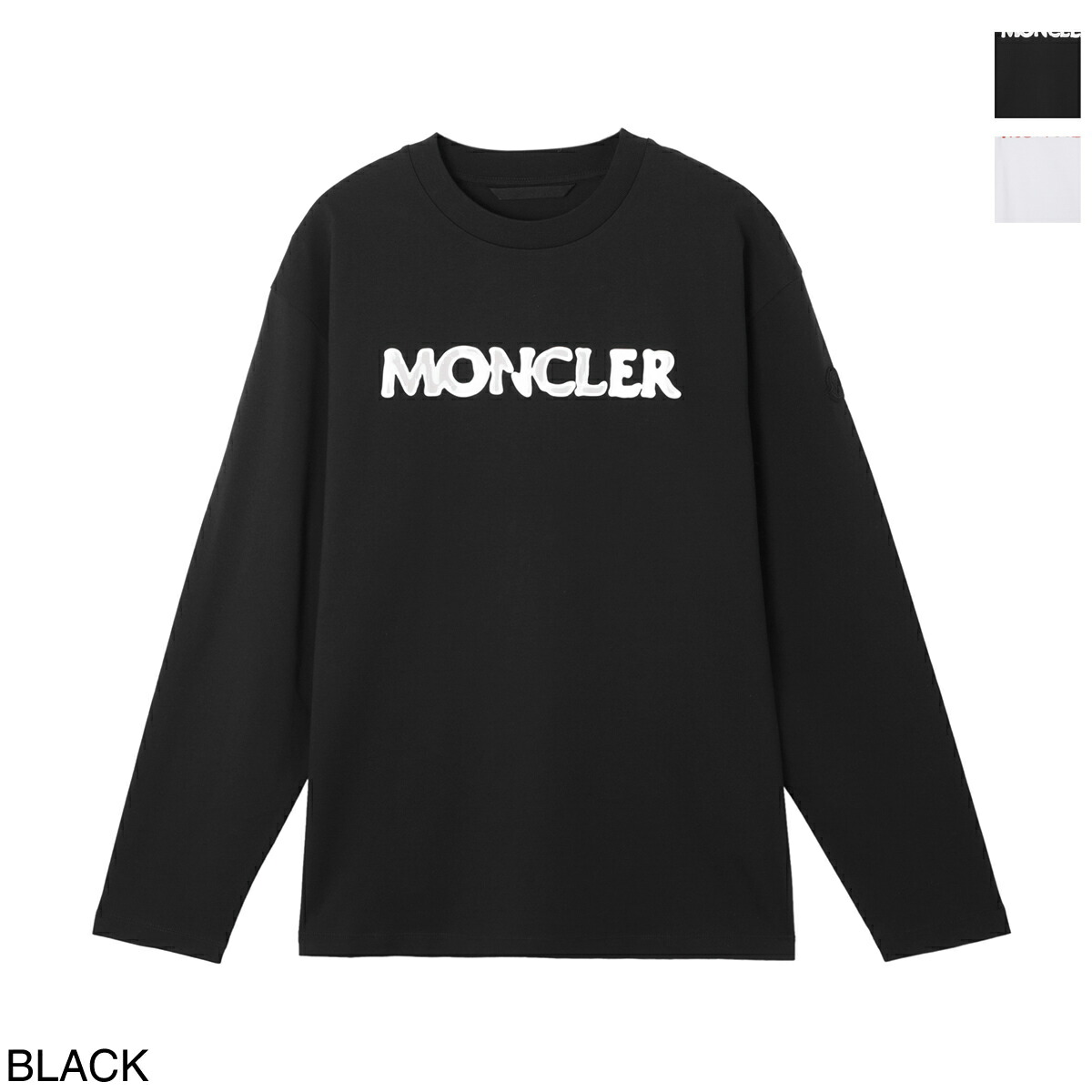 楽天市場】モンクレール MONCLER クルーネック 長袖Tシャツ メンズ