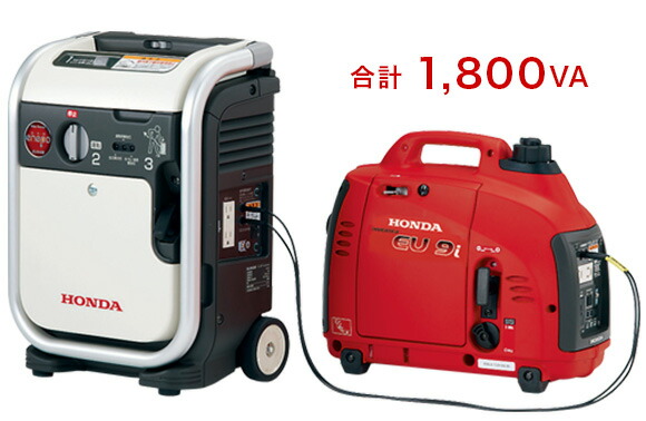 楽天市場】Honda発電機 カセットボンベで電気をつくる。EU9iGB JNT