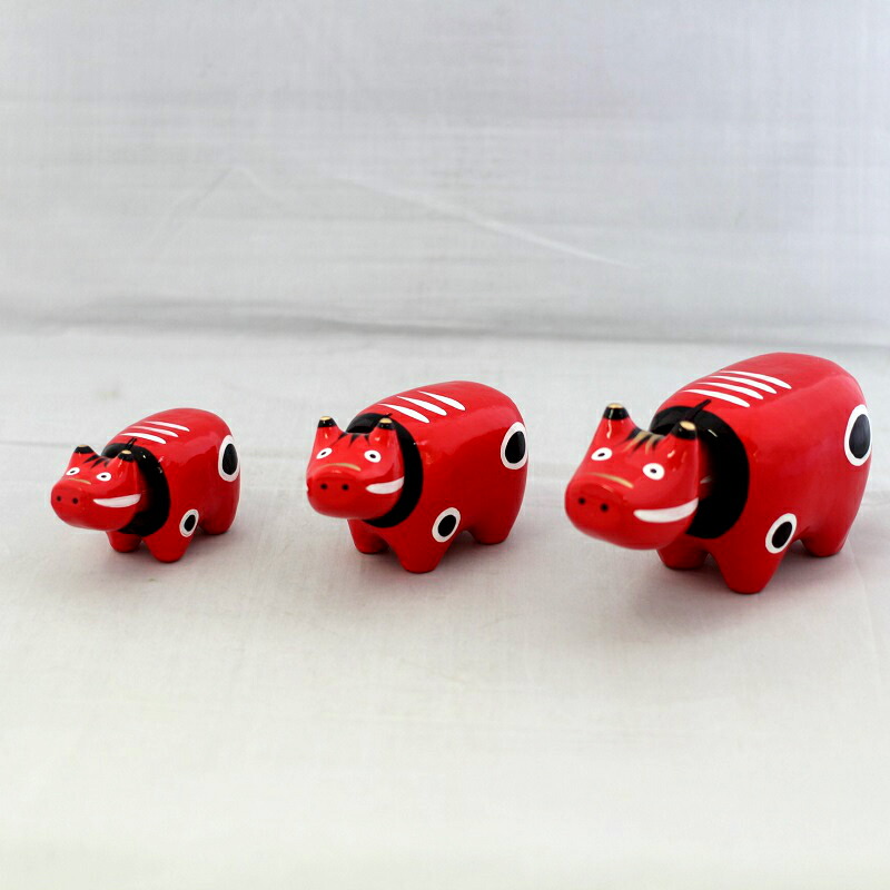 楽天市場】赤べこ 1号 2号 3号セット 野沢民芸 赤ベコ 民芸品 会津