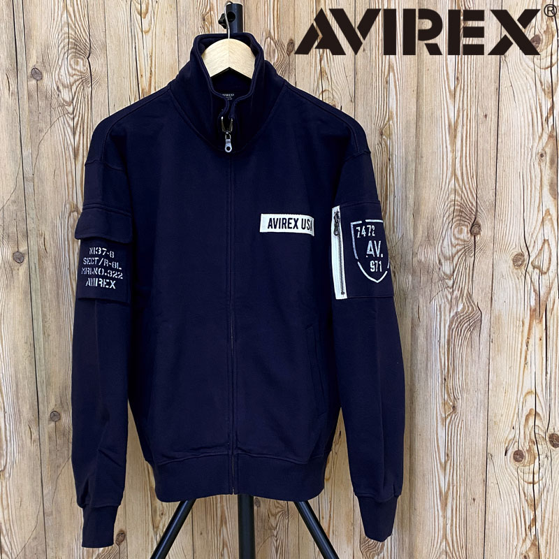 楽天市場】送料無料 AVIREX アヴィレックス FATIGUE STAND ZIP