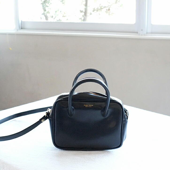 楽天市場】CLASKA DO クラスカ ミニボストンバッグ BANK ブラック 日本