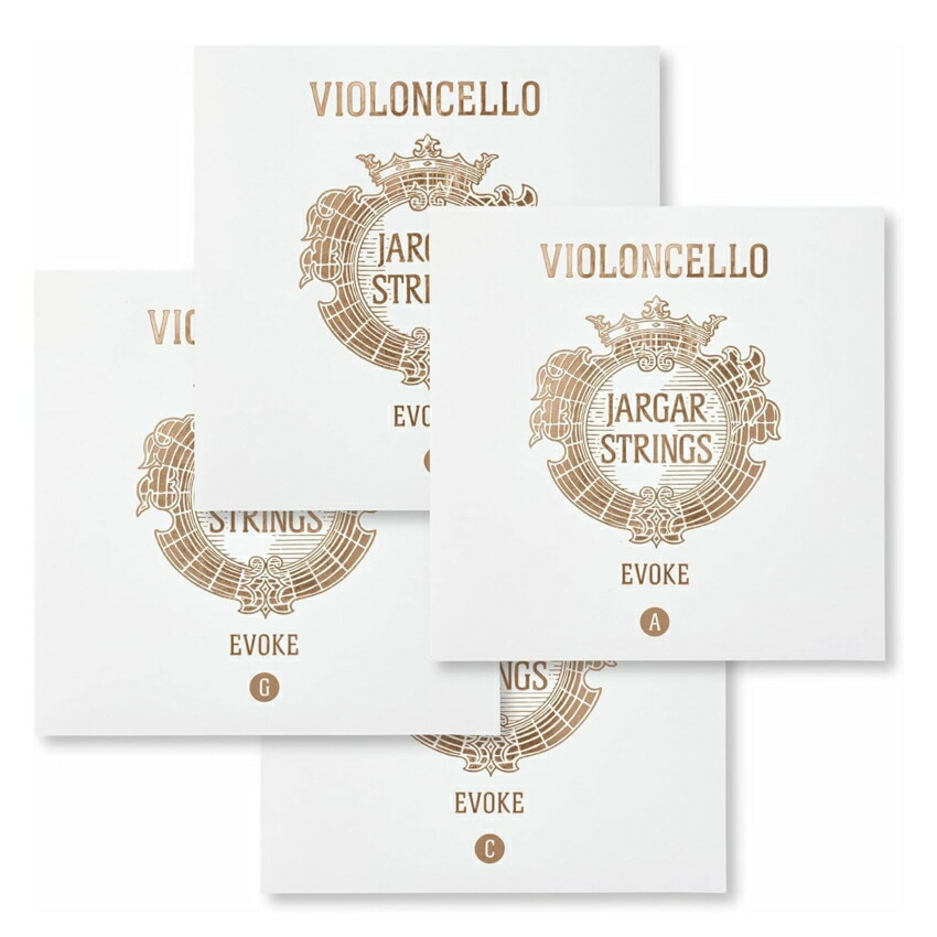 楽天市場】Jargar Evoke チェロ弦 セット 4/4 デンマーク製 ヤーガー
