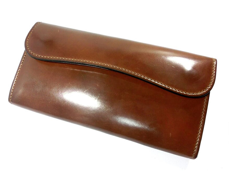 楽天市場】【新品】WILDSWANS WAVE 長財布 ホーウィン シェルコード
