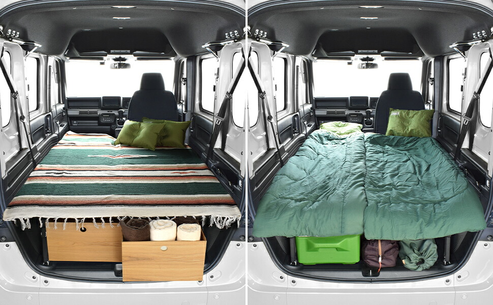 楽天市場】N-VAN m.flat ベッドキットレザータイプ/クッション材25mm N