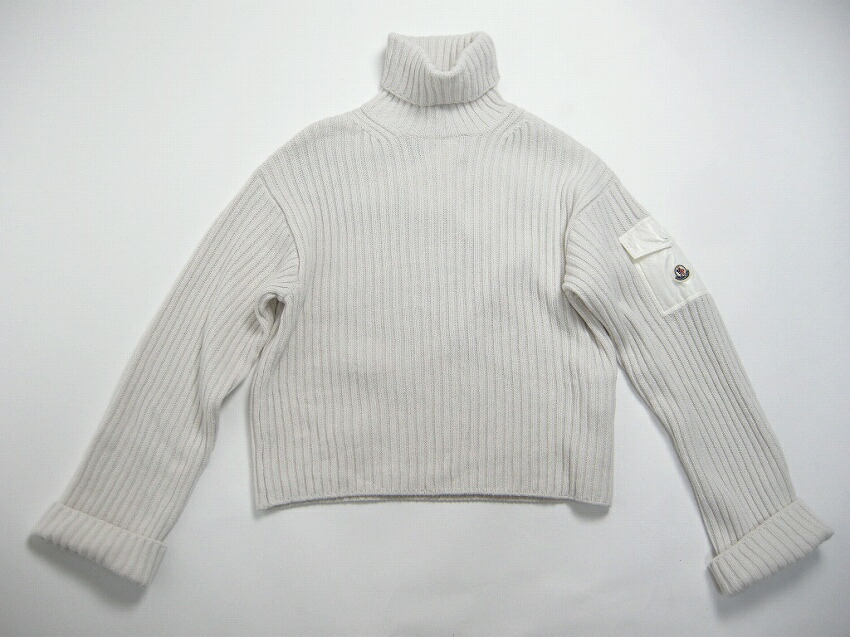 楽天市場】【MONCLER/モンクレール/COLLO ALTO TRICOT/ロゴ付き