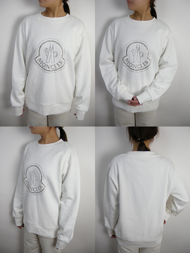 楽天市場】【MONCLER/モンクレール/MAGLIA GIROCOLLO/ラインストーン