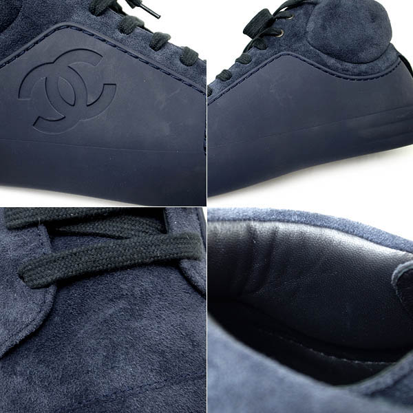 楽天市場】【緑屋質屋】シャネル G32722 ハイカットスニーカー #41