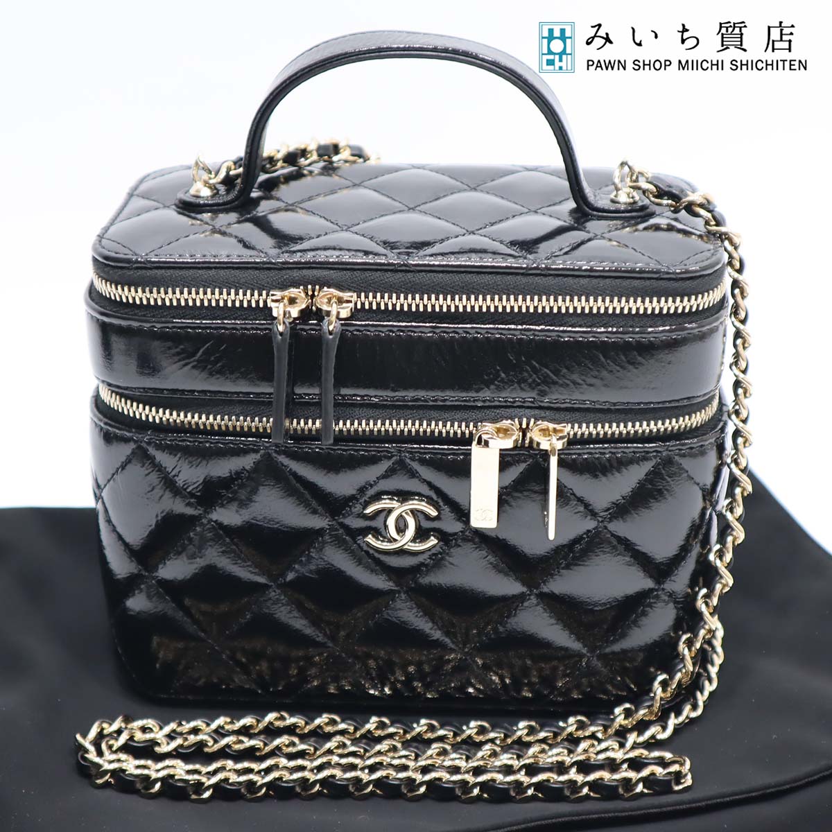 楽天市場】質屋 未使用 シャネル CHANEL バニティ ヴァニティー ケース