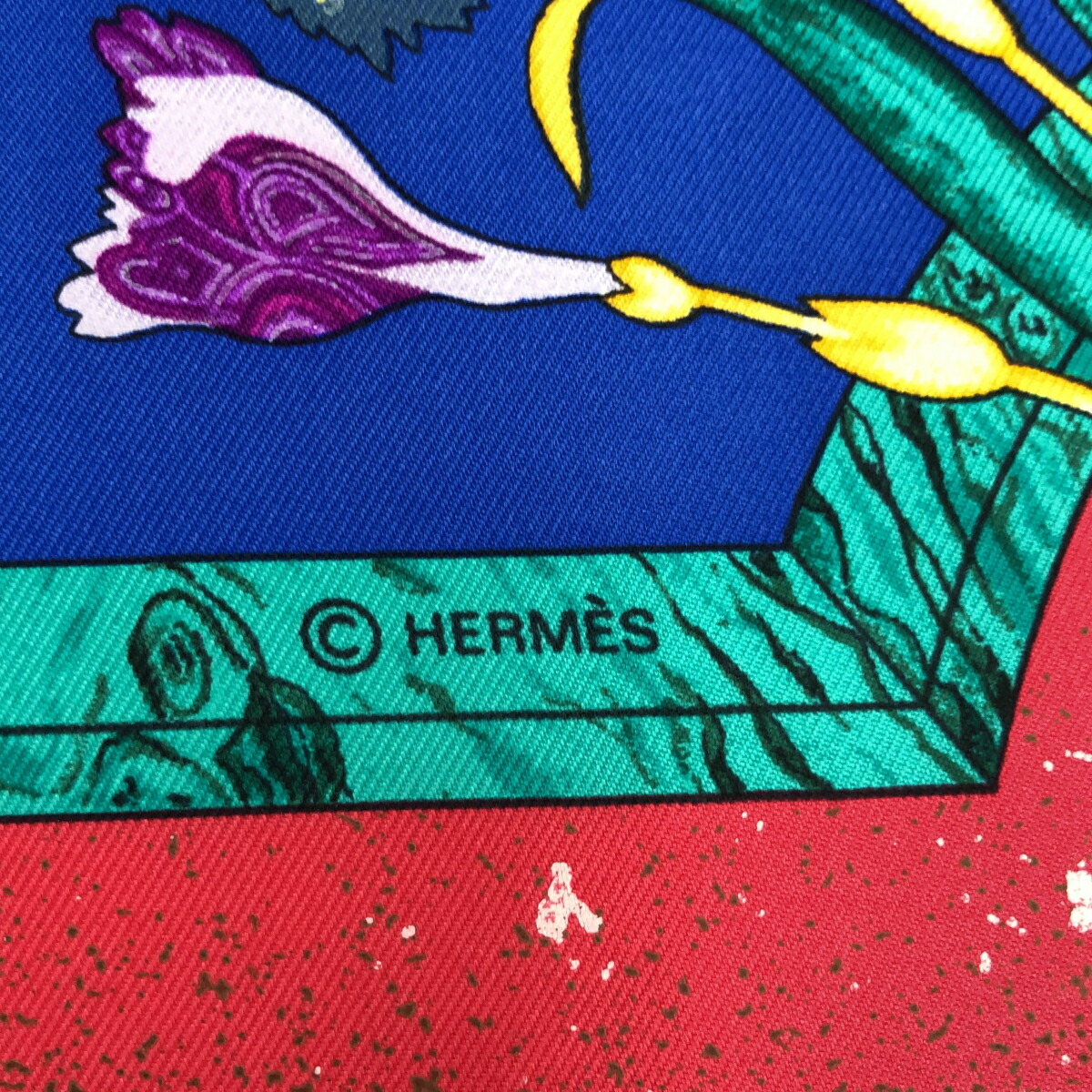 楽天市場】質屋 エルメス HERMES カレ90 PIERRES d' ORIENT et d