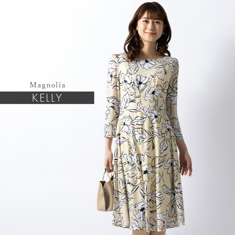 楽天市場】ワンピース ：ケリー フレア マグノリア ◇opr2a-050015