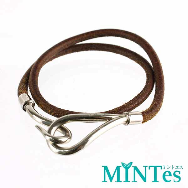 楽天市場】Hermes エルメス ジャンボ チョーカー ブラウン シルバー